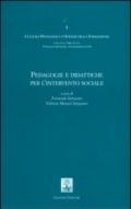 Pedagogie e didattiche per l'intervento sociale