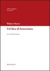 Un'idea di letteratura