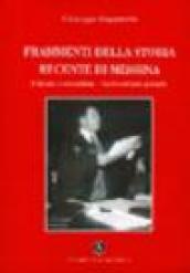 Frammenti della storia recente di Messina