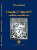 Poesie d'«amore» in dialetto siciliano