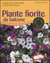 Piante fiorite da balcone. Le specie più decorative e facili da coltivare