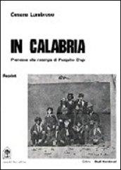 In Calabria. La Calabria vista dal fondatore dell'antropologia criminale