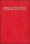 Seventh International conference on tetanus