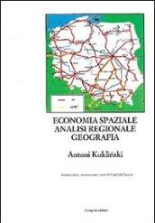 Economia spaziale, analisi regionale, geografia