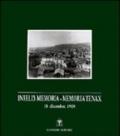 Infelix memoria-memoria tenax. 28 dicembre 1908