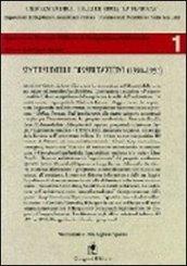 Sintesi delle Dissertazioni (1990-1992) del Dipartimento di progettazione architettonica e urbana, Università di Roma «La Sapienza»