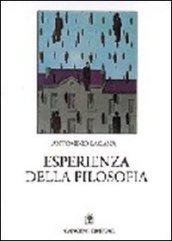 Esperienza della filosofia. I fondamenti del filosofare