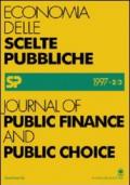 Journal of public finance and public choice. Economia delle scelte pubbliche (1997) (2-3)