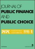 Journal of public finance and public choice: 1