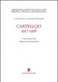 Carteggio (1917-1958)