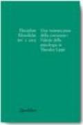 Discipline filosofiche (2002). 2.Una «scienza pura della coscienza»: l'ideale della psicologia in Theodor Lipps