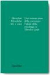 Discipline filosofiche (2002). 2.Una «scienza pura della coscienza»: l'ideale della psicologia in Theodor Lipps