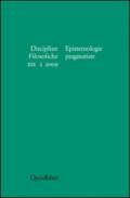 Discipline filosofiche (2009). 2.Epistemologie pragmatiste