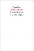 I generi letterari e la loro origine