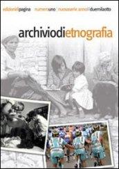 Archivio di etnografia (2006). 1.Speciale Pietro Sassu