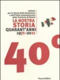 La nostra storia quarant'anni 1971-2011. Istituto per la storia della Resistenza e dell'Italia contemporanea della provincia di Rimini
