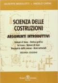 Scienza delle costruzioni. Argomenti introduttivi