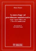 La nuova legge sul procedimento amministrativo