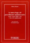 La nuova legge sul procedimento amministrativo