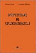 Scritti d'esame di analisi matematica I. 1.