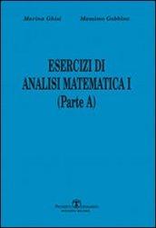 Esercizi di analisi matematica I. Parte A: 1