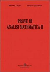 Prove di analisi matematica II. 1.