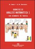 Esercizi di analisi matematica con elementi di teoria. 1.