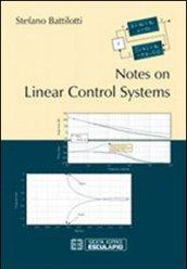 Notes on linear control systems