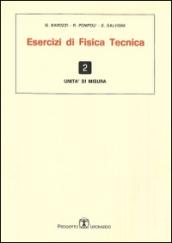 Esercizi di fisica tecnica. Unità di misura