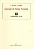 Esercizi di fisica tecnica. Scambiatore di calore