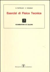 Esercizi di fisica tecnica. Scambiatore di calore