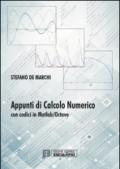 Introduzione al calcolo numerico con codici in Matlab/Octave