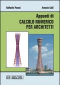 Appunti di calcolo numerico per architetti