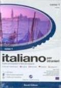 Italiano per stranieri. Livello principianti e falsi principianti. Inglese, francese, tedesco, spagnolo. Corso 1. 4 CD-ROM