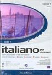 Italiano per stranieri. Livello principianti e falsi principianti. Inglese, francese, tedesco, spagnolo. Corso 1. 4 CD-ROM