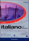 Italiano per stranieri. Livello intermedio e avanzato. Inglese, francese, tedesco, spagnolo. Corso 2. 4 CD-ROM