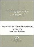 Lettere a un editore di provincia (1976-1996)