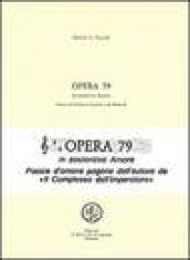 Opera 79 in sostantivo amore