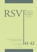 RSV. Rivista di studi vittoriani. 41-42.