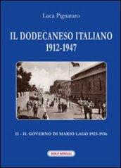 Il Dodecaneso italiano 1912-1947. 2.Il governo di Mario Lago. 1923-1936