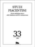 Studi piacentini: 33