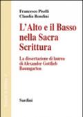 L'alto e il basso nella Sacra Scrittura. La dissertazione di laurea di Alexander Gottlieb Baumgarten