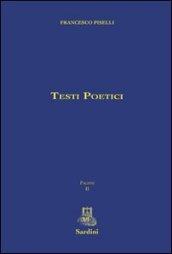 Testi poetici