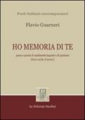 Ho memoria di te