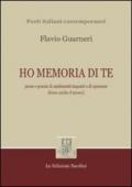 Ho memoria di te