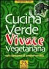 Cucina verde vivace vegetariana