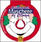 Divertenti maschere di clown