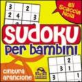 Sudoku per bambini. Cintura arancione