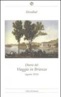 Diario del viaggio in Brianza (agosto 1818)