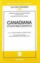 Canadiana. Studio bibliografico